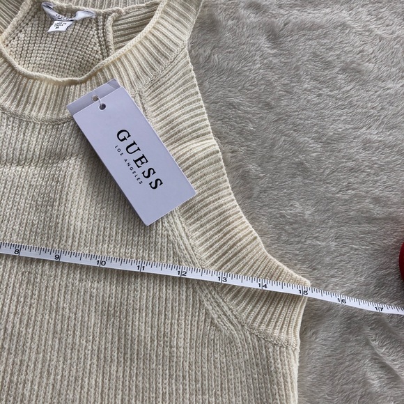 Guess Carlie Tank Sweater Dress Off-white Medium - Picture 4 of 8